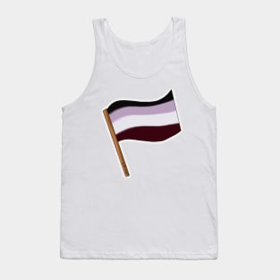 Asexual Pride Flag Tank Top